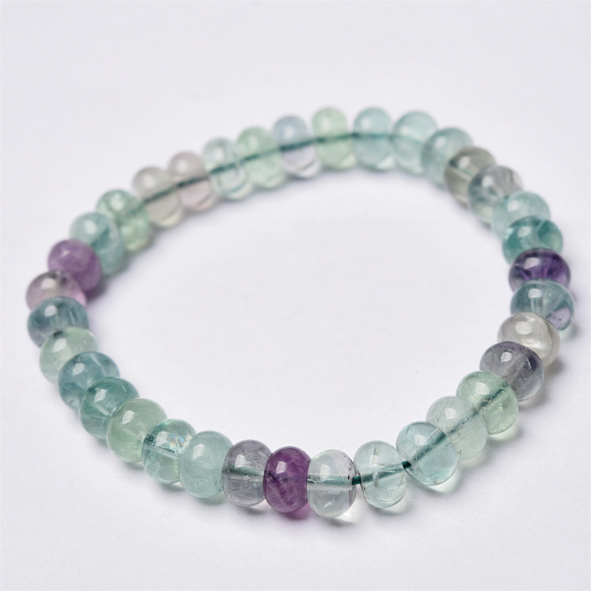 Wholesale  6mm natural stone abacus beads bracelet